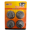 Spiral Scourers Pack of 4: Effective and Versatile Cleaning Tools BB3019 Origin manufacturing