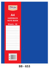 A4 Hardback Notebook 60 Sheets: Sleek and Reliable Writing Companion BB653 Origin manufacturing