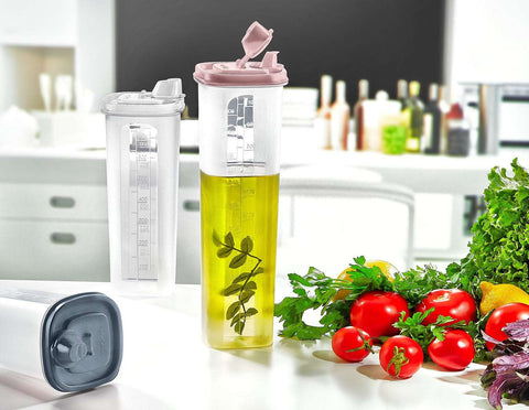 1 Litre Pearl Oil Bottle - Elegant Cooking Oil Dispenser, Kitchen Storage, and Dressing Container ST-014 Origin Manufacturing
