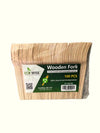100-Pack Wooden disposable Forks: Sustainable and Stylish Utensils ST0188 Origin manufacturing