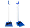 Long Handled Dustpan and Brush Set, Indoor Broom and Upright Dustpan with 130cm Handle, Sweeping Broom with Dust Pan for Lobby Kitchen Office Origin manufacturing