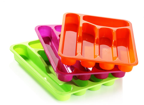 MEDIUM Cutlery Tray For Silverware, Kitchen Accessories For Storage And Organising, Made Of Durable Plastic, Origin Manufacturing