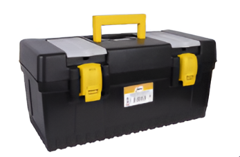 16-Inch Plastic Tool Box: Portable Storage Solution for Medium-Sized Tools (6) 944 Origin Manufacturing