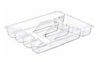 Large Transparent Plastic Cutlery Drawer Holder: Clear and Spacious Organization (32) 755 Origin Manufacturing