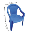 Compact Plastic Short Arm chair: Comfort in Contemporary Design 178 Origin Manufacturing