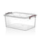 20 Litre Plastic Storage Box Rectangle with Clip Lids and Handles Office Home Kitchen Food Container Multi-Purpose (15) MRD 017 Origin Manufacturing