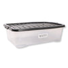 32 Litre Underbed Storage Box with Lids and Handles Office Home Kitchen Food Container Multi-Purpose (12) ORI004 Origin manufacturing