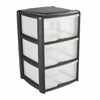 3 Shelf Plastic Storage Drawer for home and office organisation (1) PP1002 Origin Manufacturing