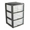 3 Shelf Plastic Storage Drawer for home and office organisation (1) PP1002 Origin Manufacturing