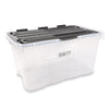 45 Litre Storage Box Rectangle with Flip-Lids and Handles Office Home Kitchen Food Container Multi-Purpose (12) PP1013(12) PP1008 Origin manufacturing