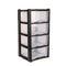 4 Shelf Plastic Storage Drawer for home and office organisation (1) PP1001 Origin Manufacturing