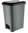 50L Slim Pedal Bin Plastic Durable and Compact For Waste And Recycling Office Kitchen Bathroom Home (6) ST-227 Origin Manufacturing