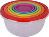 7-in-1 Container set Round Multicoloured Office Home Kitchen Food Container Multi-Purpose (24) BB3101 Origin manufacturing