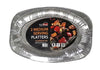 Aluminium Medium Serving Platter 2 Pack 42.5x28.5x2.5cm: Elegant and Versatile Tableware (24) BB0617 Origin manufacturing