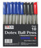 Dotex Ball Pen 10 Pack: Smooth Writing Essentials (72) BB2028 Origin manufacturing