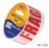 White Fragile Tape 36m x 48mm: Handle with Care Notice for Shipping and Storage (36) BB2029 Origin manufacturing