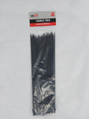 Black Cable zip Tie 3.6mm x 300mm - Pack of 50: Secure and Organize with Ease BB448 Origin manufacturing