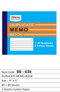 4" x 5" Duplicate Memo Book: Convenient and Portable Note-Taking Solution (48) BB638 Origin manufacturing