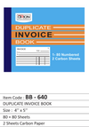 4" x 5" Duplicate Invoice Book: Efficient Record-Keeping Solution (48) BB640 Origin manufacturing