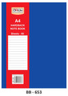 A4 Hardback Notebook 48 Sheets: Sleek and Reliable Writing Companion (48) BB653 Origin manufacturing