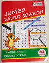 Jumbo Word Search Book: Hours of Fun and Entertainment BB964 Origin manufacturing