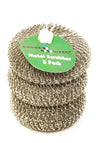 Metal Scourer Pack of 3: Tough and Durable Cleaning Pads (48) CD2924 Origin manufacturing