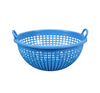 20" Round Jali Basket with Handle: Elegant and Functional Storage Solution (30) CD5149 Origin manufacturing