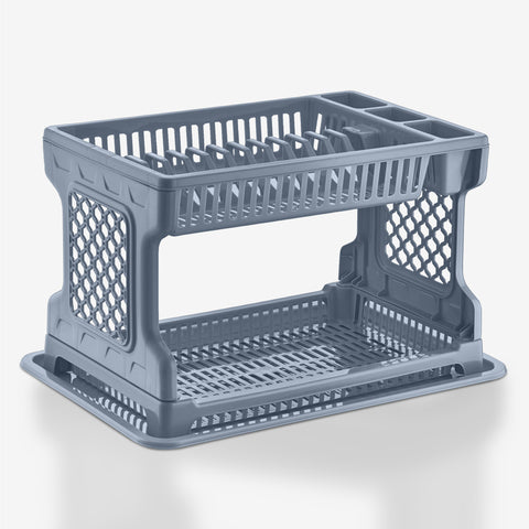 Double Dish Rack: Efficient Kitchen Organization Solution (10) E196 Origin manufacturing