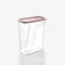 2.75 Litre Food Storage Box - Air-Tight Container for Fresh Ingredient and Leftover Storage - BPA-Free, Microwave, Freezer, and Dishwasher Safe - Transparent Stackable Kitchen Organizer Origin Manufacturing