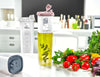 1 Litre Pearl Oil Bottle - Elegant Cooking Oil Dispenser, Kitchen Storage, and Dressing Container Origin Manufacturing