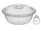 7.5 Litres (Size 2) Transparent Plastic Basin with lid: Spacious and Practical Utility Basin (12) QS034 Origin Manufacturing