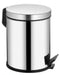 Size 5 Stainless Steel Bin: Robust and Functional Waste Container (8) QS453 Origin Manufacturing