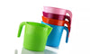 Plastic colored Mug 1250ML with measuring marks: Durable Rinsing and Washing Container (72) QS470 Origin Manufacturing