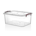 Plastic Storage Box with handles With Lid Home Office 20 Litres Origin Manufacturing