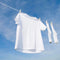 10 meter METAL clothes rope for hanging laundry outdoors -covered with nylon Origin manufacturing