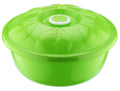 Round Plastic Mixing Bowl With Lid Bread Dough Proofing Salad Fruit Food Storage 16 Litres Origin Manufacturing