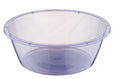ECO TRANSPARENT Round Plastic Bowl Or Food Mixing Basin Proofing Salad Fruit Food Storage 12 Litres Origin Manufacturing