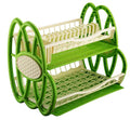 Double Dish Rack Drainer Kitchen Plate Cutlery Cup PLATE GLASS Holder Trays Origin Manufacturing