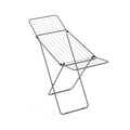 Clothes airer Clothes Drying Rack with 18m Washing Line, grey Origin manufacturing